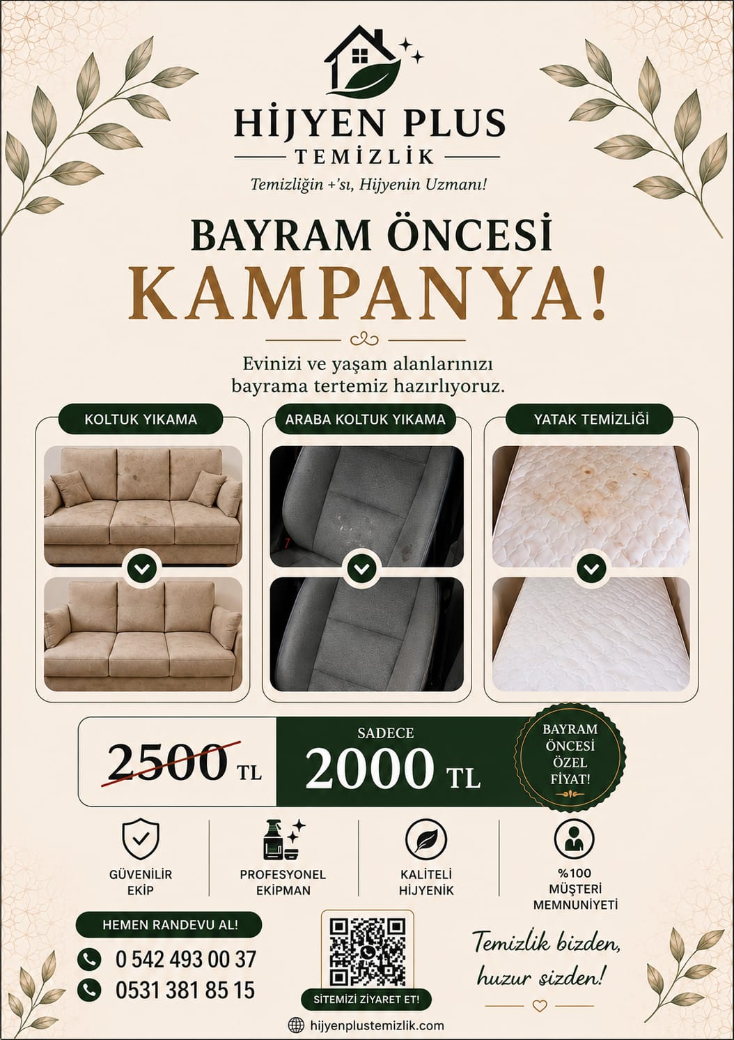 Bayram Öncesi Temizlik Kampanyası